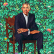 Barack Obama by Kehinde Wiley